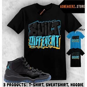 Shirt Match Aj 11 Gamma Blue Matching Tee Built Different T-Shirt